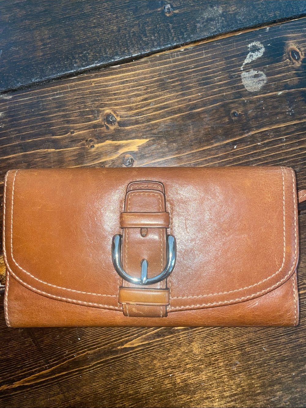 Vintage Coach Soho buckle wallet